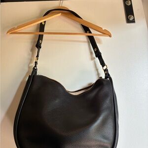 AALLYN Marley Hobo, Black Leather Hobo